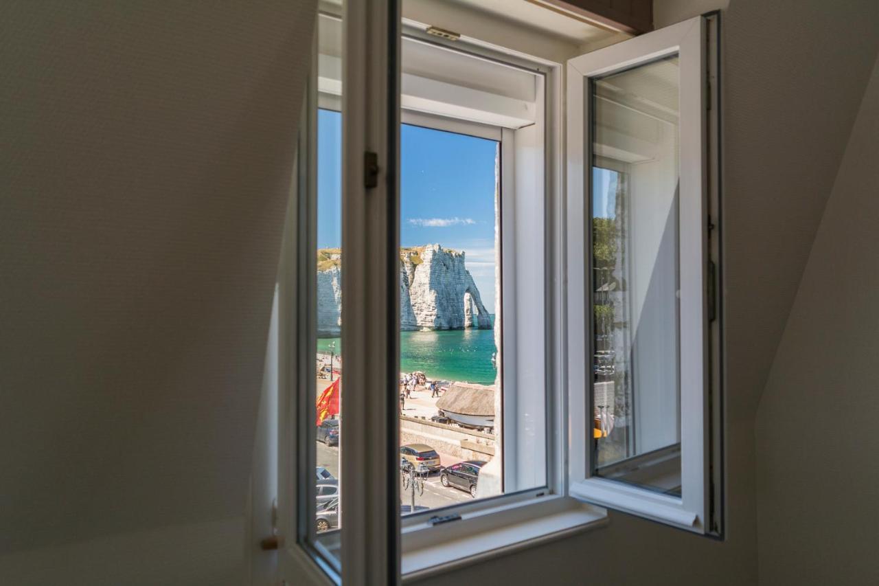 La Belle Vue Le Diamant Des Yeux Mer Et Golf Front Mer Etretat Bagian luar foto